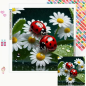 Preview: Diamond Painting Marienkäfer